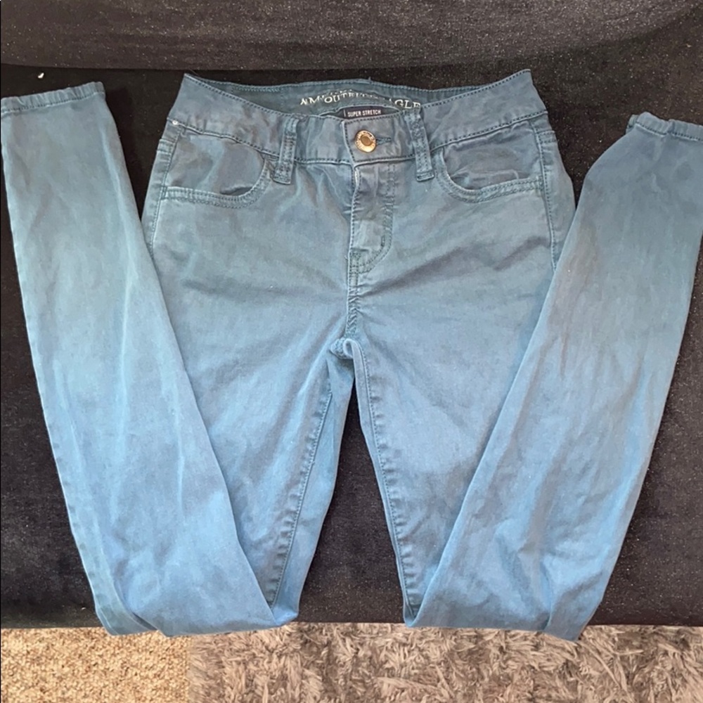 American Eagle “super stretch” skinny jeans